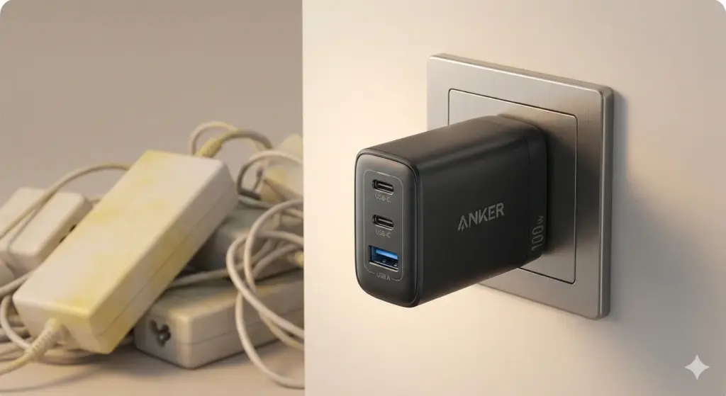 Anker 736 Nano II Check: Lohnt sich das 100W Netzteil? anker 100w hero
