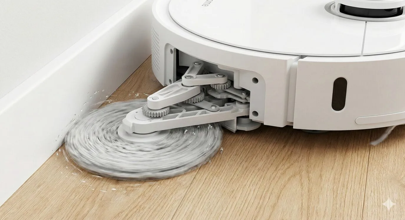 Vergleich Wischtechnik: Dreame MopExtend vs. Standard Roboter