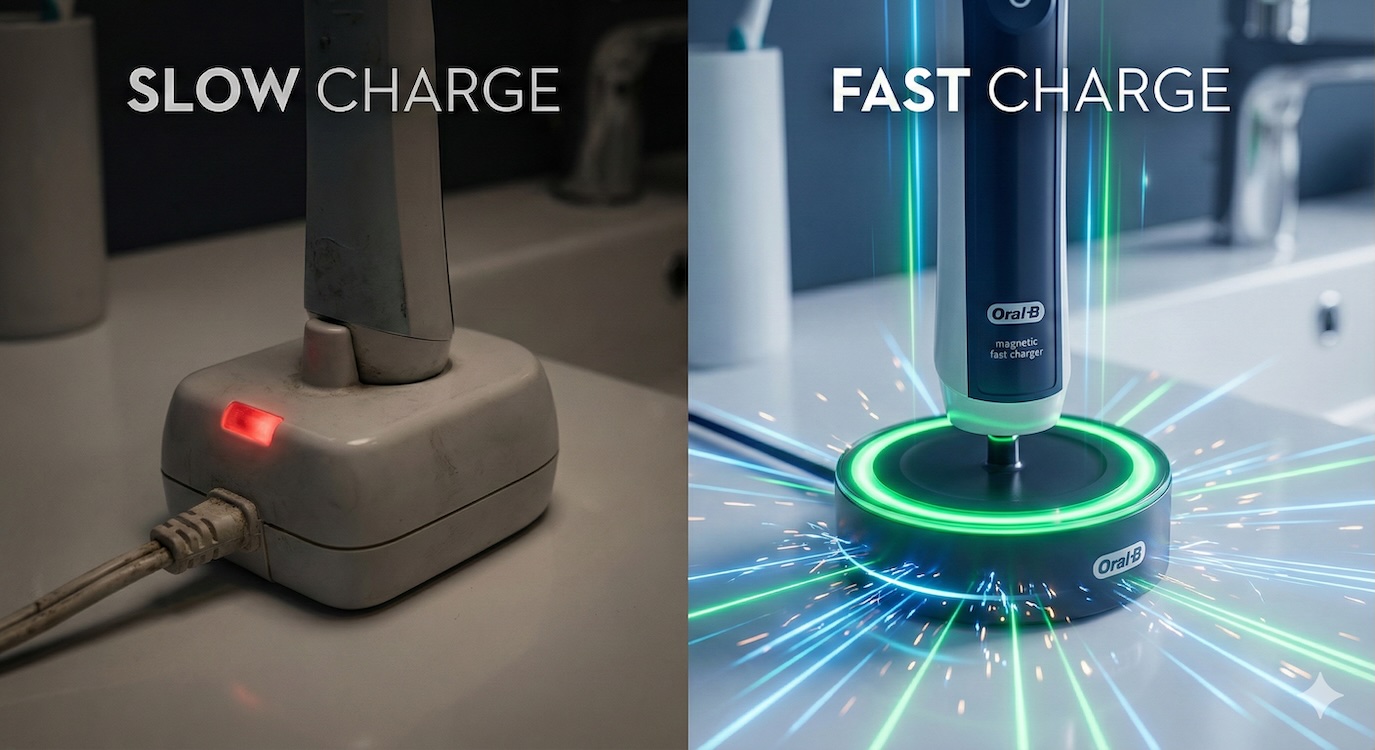 Oral-B iO Vergleich 2026: Der große Familien-Check Oral-B iO Schnellladestation vs Standard
