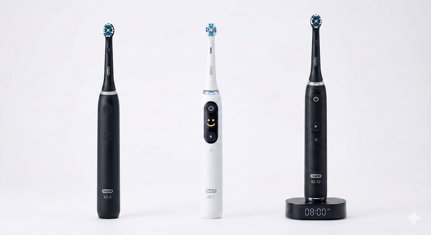Oral-B iO Vergleich 2026: Der große Familien-Check Oral-B iO Lineup Vergleich