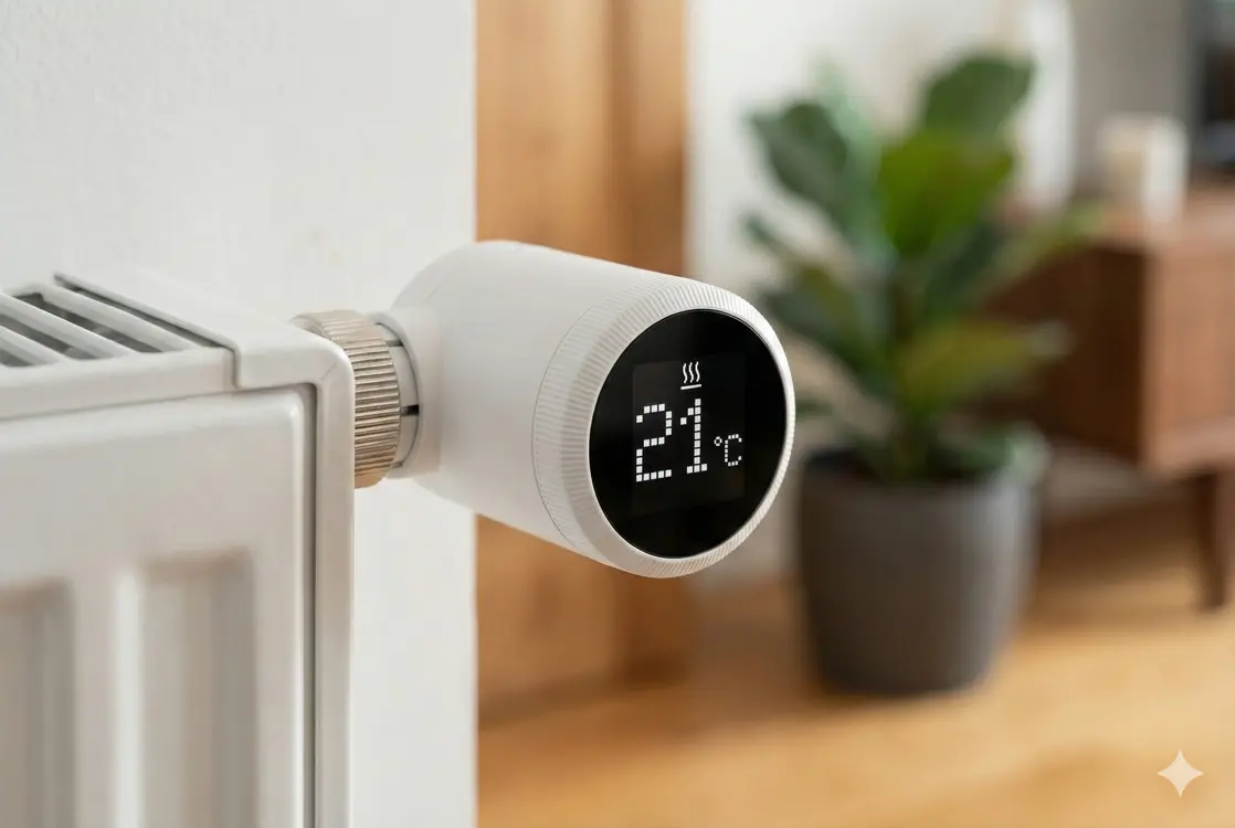 Der Testsieger tado X: Smartes Thermostat mit digitaler Anzeige am Heizkörper