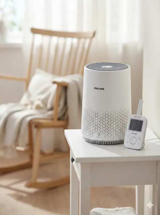 Philips Series 600 kompakter Luftreiniger Würfel